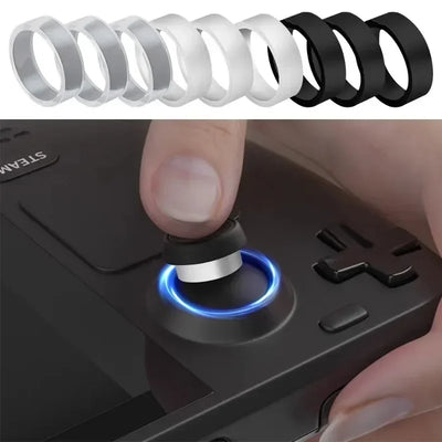 INVISIBLE JOYSTICK PROTECTOR RINGS – ANTI-WEAR RUBBER COVER FOR STEAM DECK & ROG ALLY