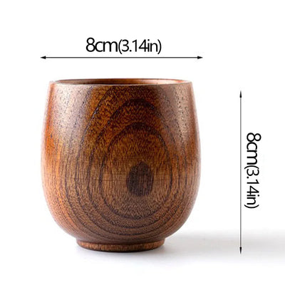 Wooden Cups Handmade Jujube Wood Handle Cups Handle Beer Coffee Milk Tea Mug Handmade Natural Kitchen Bar Drinkware Cup