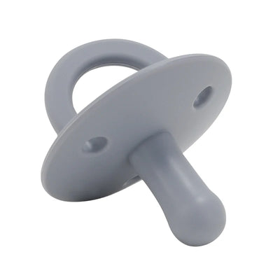 1PCS Silicone Baby Pacifier Food Grade Silicone Newborn Soother BPA Free Solid Color Dummies Silicone Nipple Baby Sutff