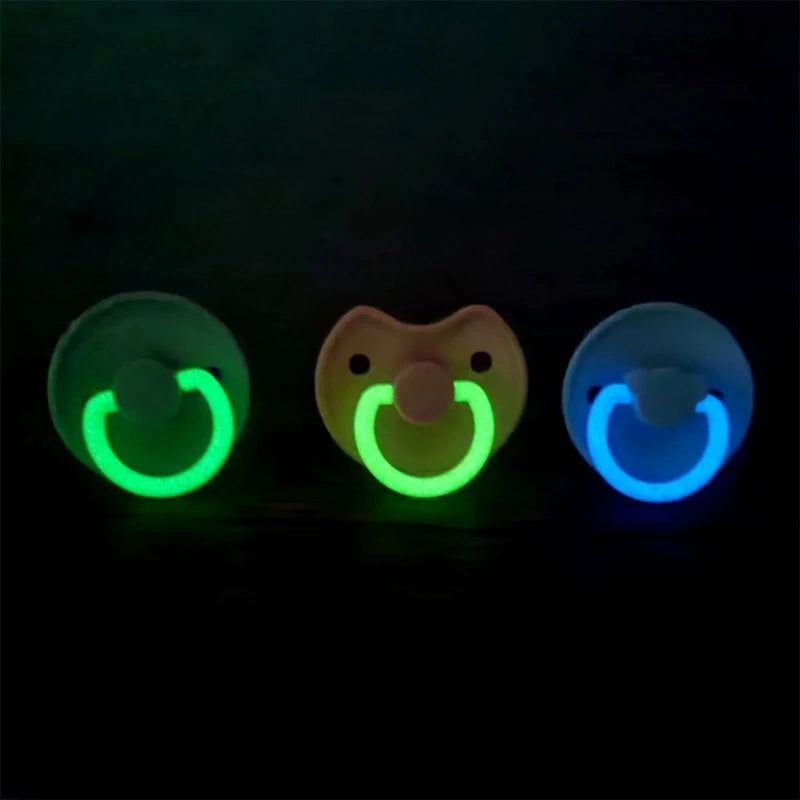 Luminous Pacifier Silicone Baby Nipple BPA Free Infant Baby Pacifier  Grade Dummies Newborn Soother For Baby Gift