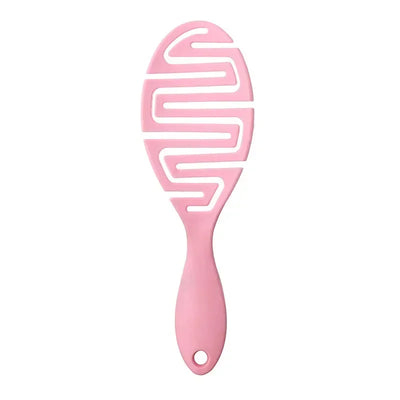 2024 New Solid Color Scalp Massage Curly Hair Brushes Comb Bath Untangling Hollow Hairbrush Health Care Tools for Women Baby