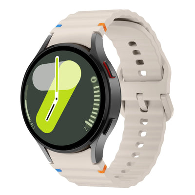 Original Silicone band for Samsung Watch 7 6 5 pro 44mm 40mm 45mm FE Sport Bracelet For Galaxy Watch 6Classic 43mm 47mm Strap