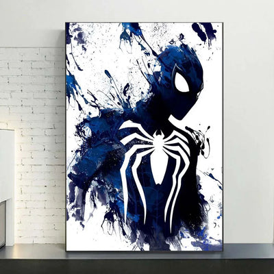 MINISO Marvel Movie Watercolor SpiderMan Superhero Canvas Posters Modern Home Wall Art Painting Print Picture Room Decor Murals