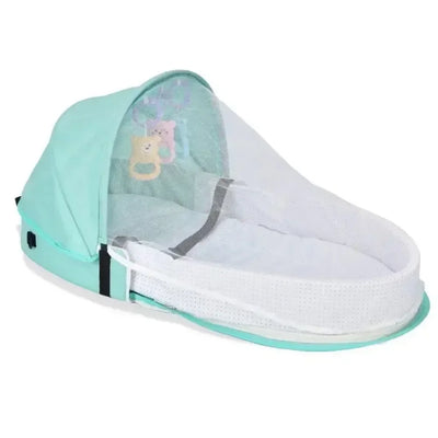 2024 Newborn Baby Isolation Bionic Travel Crib Convenient Folding Anti-stress Crib Middle Bed Toddler Bed  Baby Bassinet