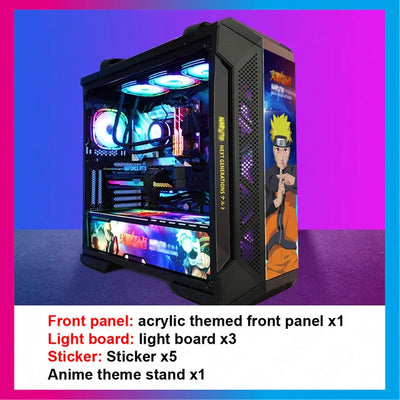 TUF GT501 ROG Gamers PC Case of DIY ARGB Lighting Panels Kit ,MOD Gabinet Animation Theme Light Board ASUS Rebuild 10pcs