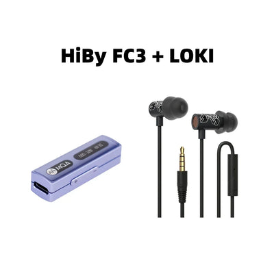 HiBy FC3 MQA Dongle Type C to 3.5mm 112mW Output USB DAC Audio HiFi Decoder Headphone AMP PCM384 DSD128 for Android iOS Win10