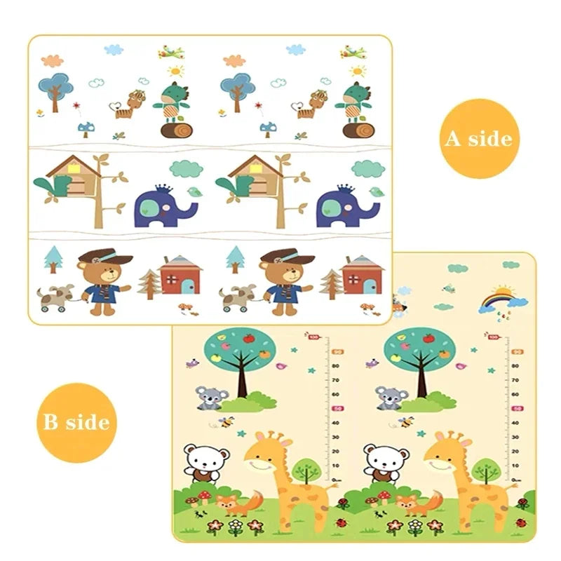 200cmX180cm Children's Safety Mat Rugs Large Size Non-toxic High-quality Baby Activity Gym Crawling Play Mats Carpet Baby Games