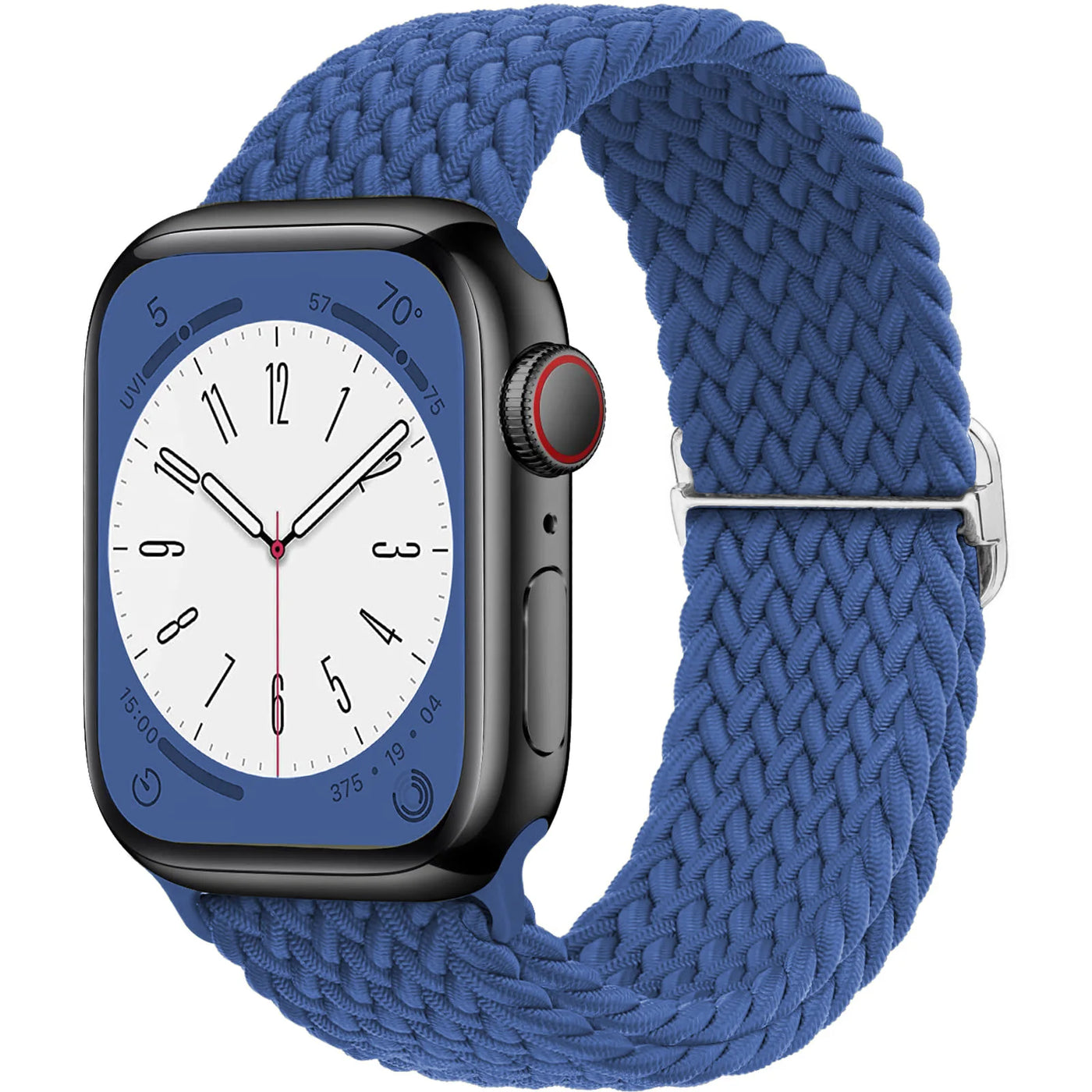 Braided Solo Loop For Apple watch band 45mm 44mm 40mm 49mm 38 41mm Elastic correa bracelet series 8 9 5 4 3 SE 6 7 Ultra 2 strap