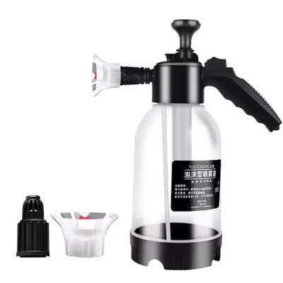 Car wash watering can hand-pressed car wash foam watering can home car 2L spray watering can flower watering sprayer