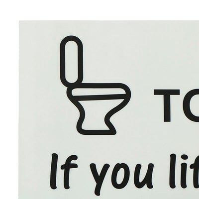 Toilet Rules Bathroom Removable Wall Sticker Vinyl Art Decals DIY Home Deco