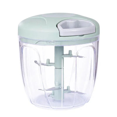 500ML / 900ML MANUAL MEAT MINCER & GARLIC CHOPPER – HAND-ROTATE VEGETABLE CUTTER & KITCHEN ACCESSORY