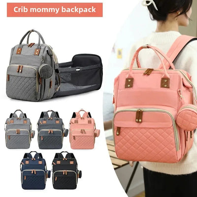 Portable Multi-functional Large Capacity Baby Stroller Bag Foldable Bed Bag for Mothers Outdoor Travel Storage Accessories