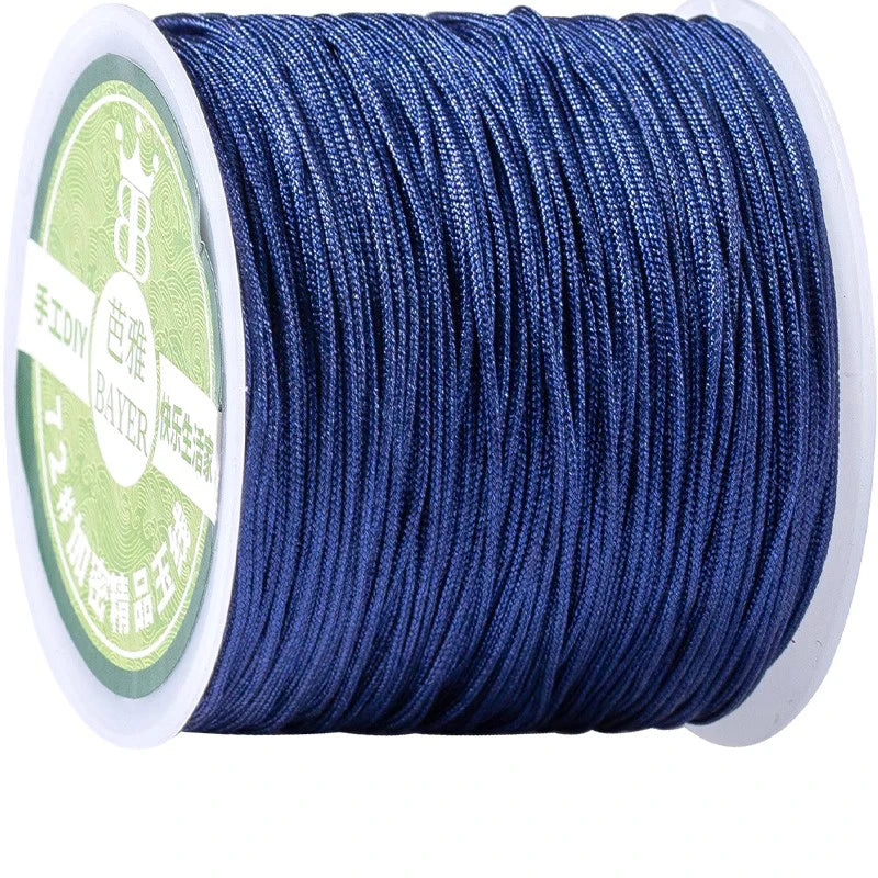 10meters 0.8mm Nylon Thread Cord Macrame Rope Bracelet Braided String For DIY Tassels Beading String Jewelry Making Accessories