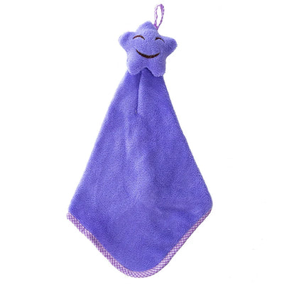 Cute Ideal For Bathroom And Kitchen Luxurious Convenient Hanging Hand Towel On-trend Practical Item Star Soft And Absorbent Cozy