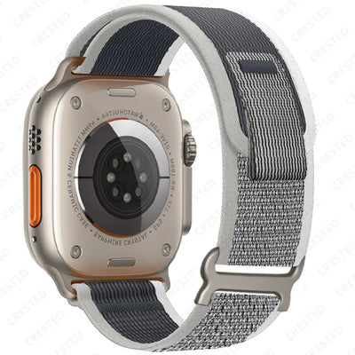 Trail Strap For Apple Watch Ultra 2 Band 49mm 45mm 44mm 42mm 40mm 41mm 38mm Nylon bracelet correa iwatch series10 9 8 7 6 5 4 SE