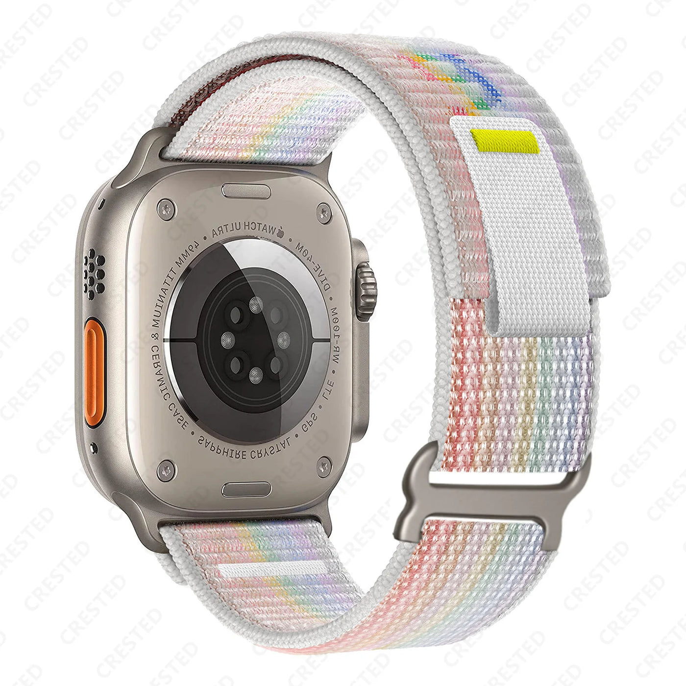 Trail Strap For Apple Watch Ultra 2 Band 49mm 45mm 44mm 42mm 40mm 41mm 38mm Nylon bracelet correa iwatch series10 9 8 7 6 5 4 SE