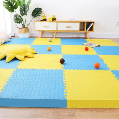 Tatame Puzzle Mat Thick 1.2cm Baby Game Mat 60x60cm Play Mats 16PCS Baby Play Mat Baby Activity Gym Game Mats Floor Mat Foot Mat