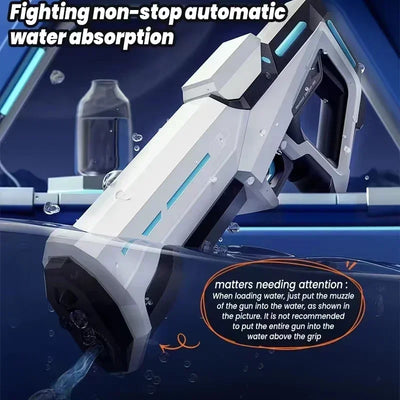 Kids Electric Water Gun Toys Summer Outdoor Beach Battle Game Full Automatic Induction Absorb Water Spray Guns for Children Gift