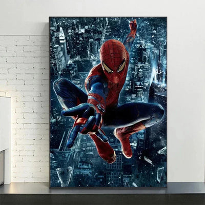 Marvel Avengers Superheroe Canvas Painting Spider Man Serie Movie Wall Art Poster Mural Picture Children Room Home Decor Cuadros