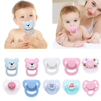 Kids Toy Handmade Accessories New Baby Simulation Doll Magnet Pacifier Dummy Nipples