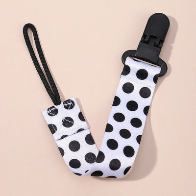 1PC BABY CARTOON PACIFIER CLIP CHAIN WITH FIXED BUTTON, ANTI-DROP BUCKLE STRAP, SOOTHER CHAIN FOR BABY FEEDING GIFT