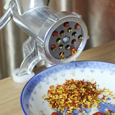 Heavy Duty Hand Operated Manual Kitchen Meat Mincer Noodles Grinder Sausage Filler Fruit Vegetable Beef Sausage Pasta Maker New