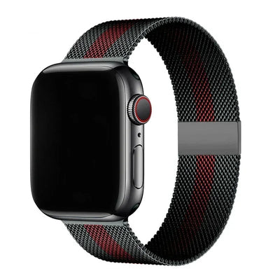 milanese Loop Band for apple watch Strap Ultra 49mm 45mm 44mm 41mm 40mm Metal Wristband bracelet iwatch series 9 8 7 6 5 4 3 SE