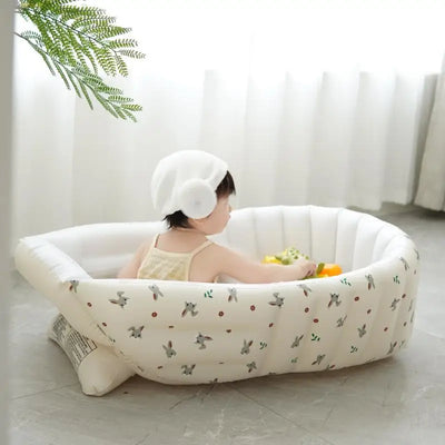 2025 New Inflatable Bathtub for Infants and Young Children, High Beauty Baby PVC Bathtub, Foldable Bathtub, Gaming Pool
