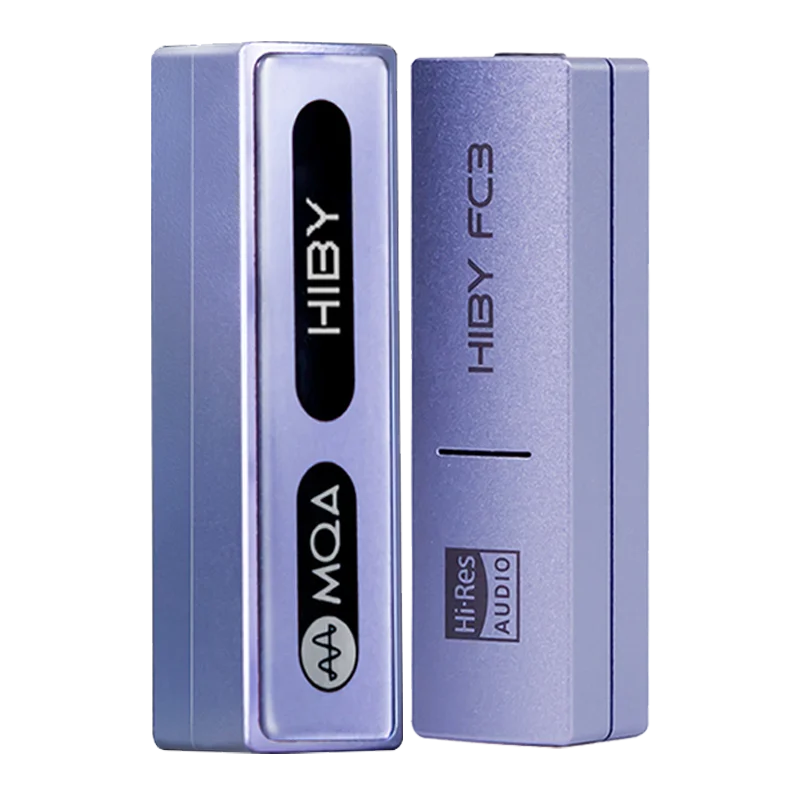 HiBy FC3 MQA Dongle Type C to 3.5mm 112mW Output USB DAC Audio HiFi Decoder Headphone AMP PCM384 DSD128 for Android iOS Win10