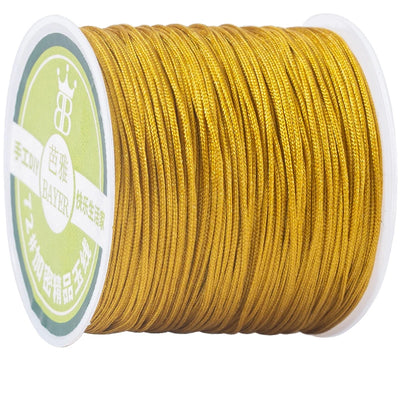 10meters 0.8mm Nylon Thread Cord Macrame Rope Bracelet Braided String For DIY Tassels Beading String Jewelry Making Accessories