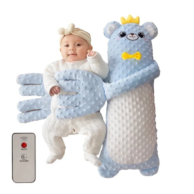 Baby Sleeping Patting Doll Pillow Sleep Companion Mood Soothing Palm Remote Control Electric Baby Pillow Newborn Nursing Pillows