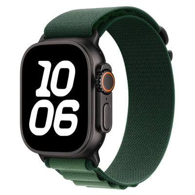 Alpine for Apple Watch 10 42/46mm Straps 44mm 40mm 45mm 41mm 38mm Correa Nylon Bracelet iWatch Series 7 6 3 5 Se 8 9 Ultra2 49mm