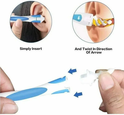 New Hot Ear Wax Arrival Spiral Silicon Removal Reusable Earwax Cleaner Care Soft Ears Cares Health Tools for Baby