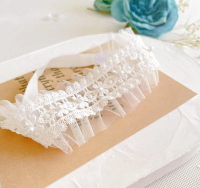 Princess Lace Florwers Bowknot Baby Headbands Elastic Girl Hair Bands Newborn Infant Accessories Photography Props Headwear