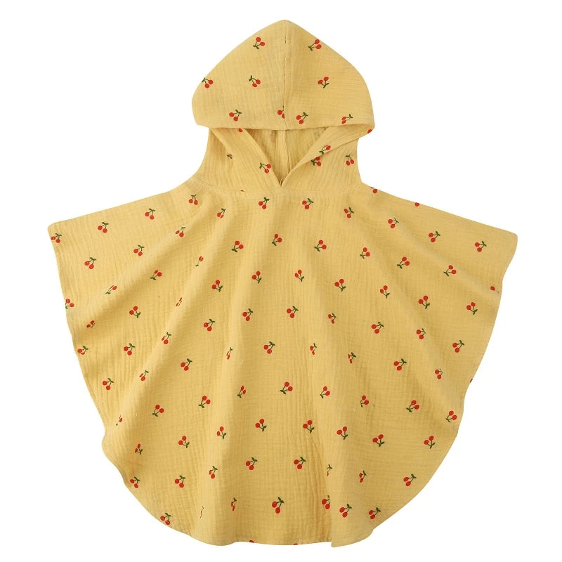 Cotton Hooded Towel Quick Dry Bath Towel for Baby Super Absorbent Skin Friendly