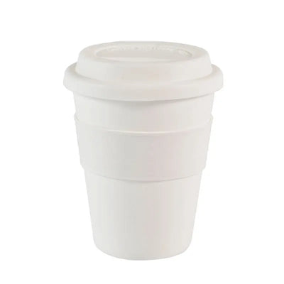 Reusable Water Cup Heat Insulated Outdoor Travel Travel Mug 400ml Hotel Cup With Silicone Lid Drinkware Portable Tea Coffee Cup