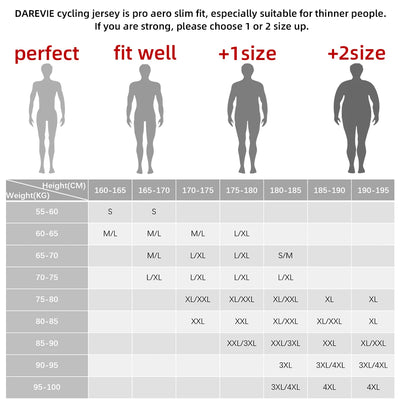 DAREVIE Cycling Jersey Long Sleeve Men Women 2025 Cool Feel Man Cycling Maillot Breathable Quick Dry SPF 50 Slim Fit Small Size