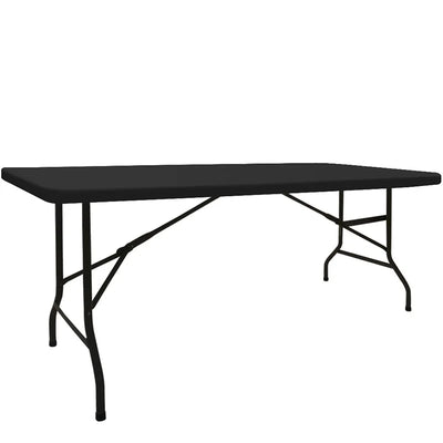 4/5/6/8ft Stretch Spandex Tablecloth White Elastic Fitted Picnic Table Covers Folding Table Cover Rectangle Wedding Table Cloth