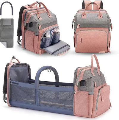 TOP Shoulder Bed Mosquito Proof Mommy Cart Large Capacity Mother And Baby Bag Gift Toys Women Backpack Mother And Baby  Backpack