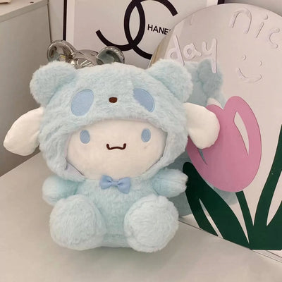 Sanrio 25Cm Anime Kuromid Toys Kawaii Mymelody Cinnamorol Plush Soft Stuffed Animals Doll Plushie Pillow Xmas Gift Decor