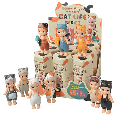 Hot Sale Sonny Angel Blind Box 20th Anniversary Hippers Looking Back Anime Figures Ornaments Dolls Fans Toy For Children Gifts