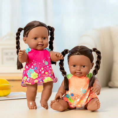Realistic Baby Doll for Baby, Silicone Doll Figure, Soft Rubber Toy for Role-playing Sleeping and Dress-up, Kids Christmas Gifts
