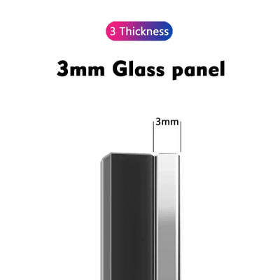 Shawader Electric Power Wall Switch Brazil US Mexico Glass Panel 118 Jack Three Position Outlet Home Office Kitchen 1/2/3/4Gang