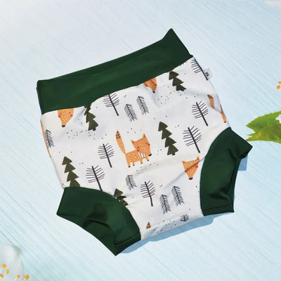 New Arrival Eezkoala Leakproof Swimming Diaper Newborn Baby High Waist Swim Nappies Washable Sunproof Baby Swimwear Cloth Nappys