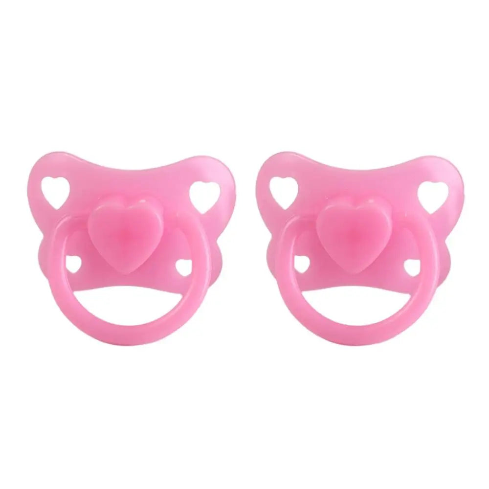 Pretend Play Doll Pacifier DIY Decoration Feeding Miniature Pacifier Games Toys Plastic Pacifier Toy Doll Accessories