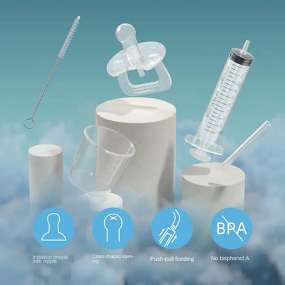 Baby Pacifier Medicine Dispenser Kit Oral Feeding Syringe Toddler 10ml Liquid Dropper Feeder Utensils Kid Health Feeding Tools