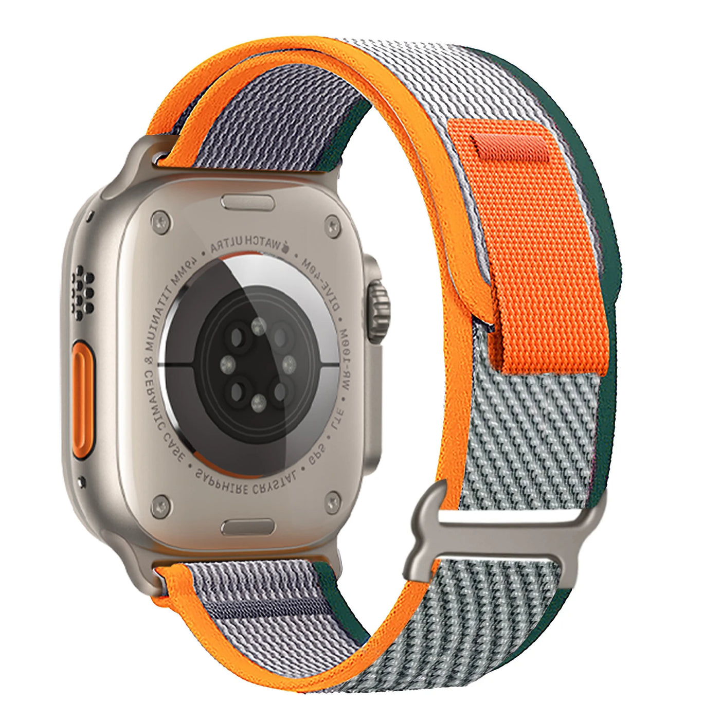 Trail Strap For Apple Watch Ultra 2 Band 49mm 45mm 44mm 42mm 40mm 41mm 38mm Nylon bracelet correa iwatch series10 9 8 7 6 5 4 SE