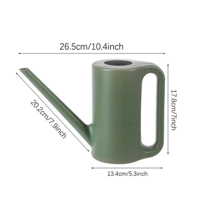 Garden Watering Can Decorative Watering Can With Long Spout Durable Water Can Anti-Spill Watering Pot For Indoor Plants Garden