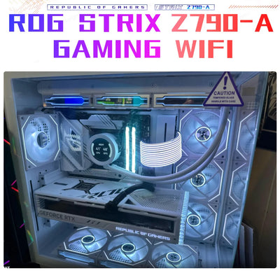 ASUS ROG STRIX Z790 A GAMING WIFI White Motherboard DDR5 LGA 1700 Kit i9 13900K With Renegade 6000MHz 32GB Memory Set PC DIY New