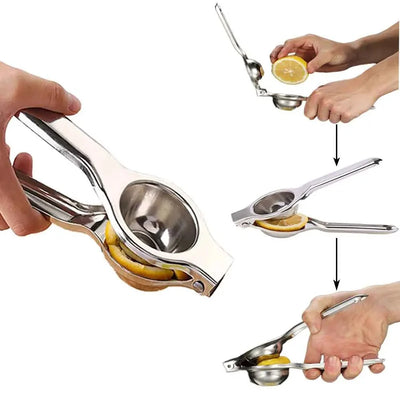 Stainless Steel Lemon Squeezer Manual Citrus Lemon Squeezer Lime Squeezer Press Citrus Juicers Hand Squeezer Kitchen Accessories